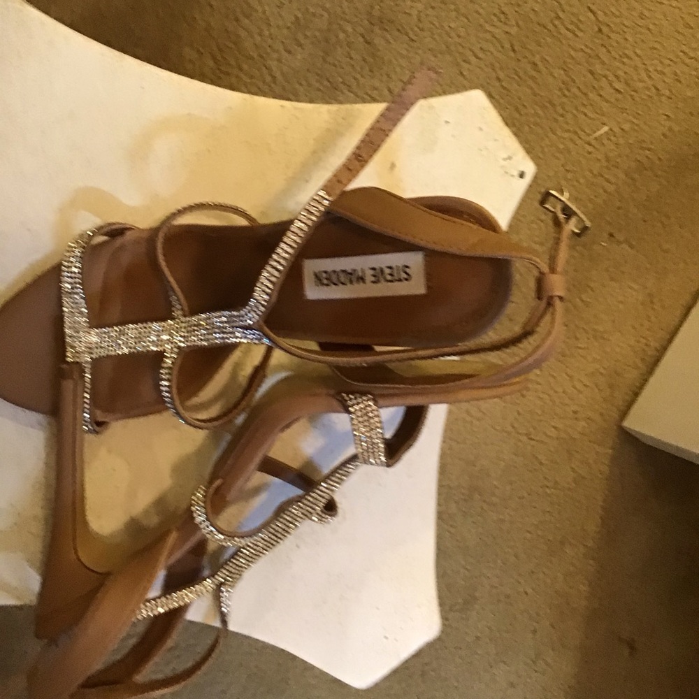 Bling straps sandals